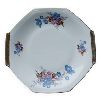 Lamotte porcelain cake or pie serving dish