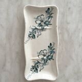 Empty pocket soap dish "Floréal" iron earthenware from Lyon