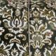 Vintage baroque chair with a rich floral pattern