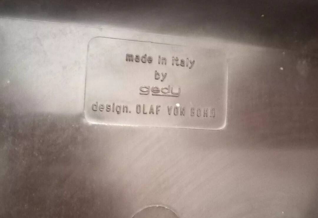 Pair of plastic stools Gedy