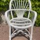 Paire de fauteuil en rotin des années 70 suédois