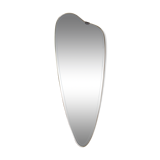 Free-form asymmetrical mirror rearview mirror