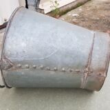 Old thick zinc farmhouse seal