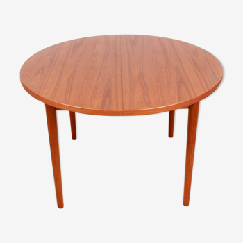 Round dining room table Scandinavian by Nils Jonsson for Hugo Troeds 1960 s