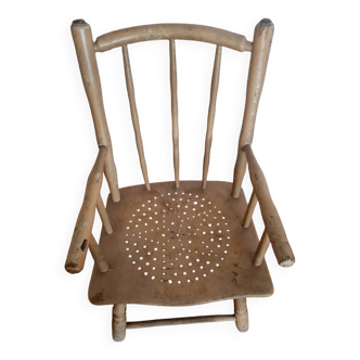 Children's wooden chair