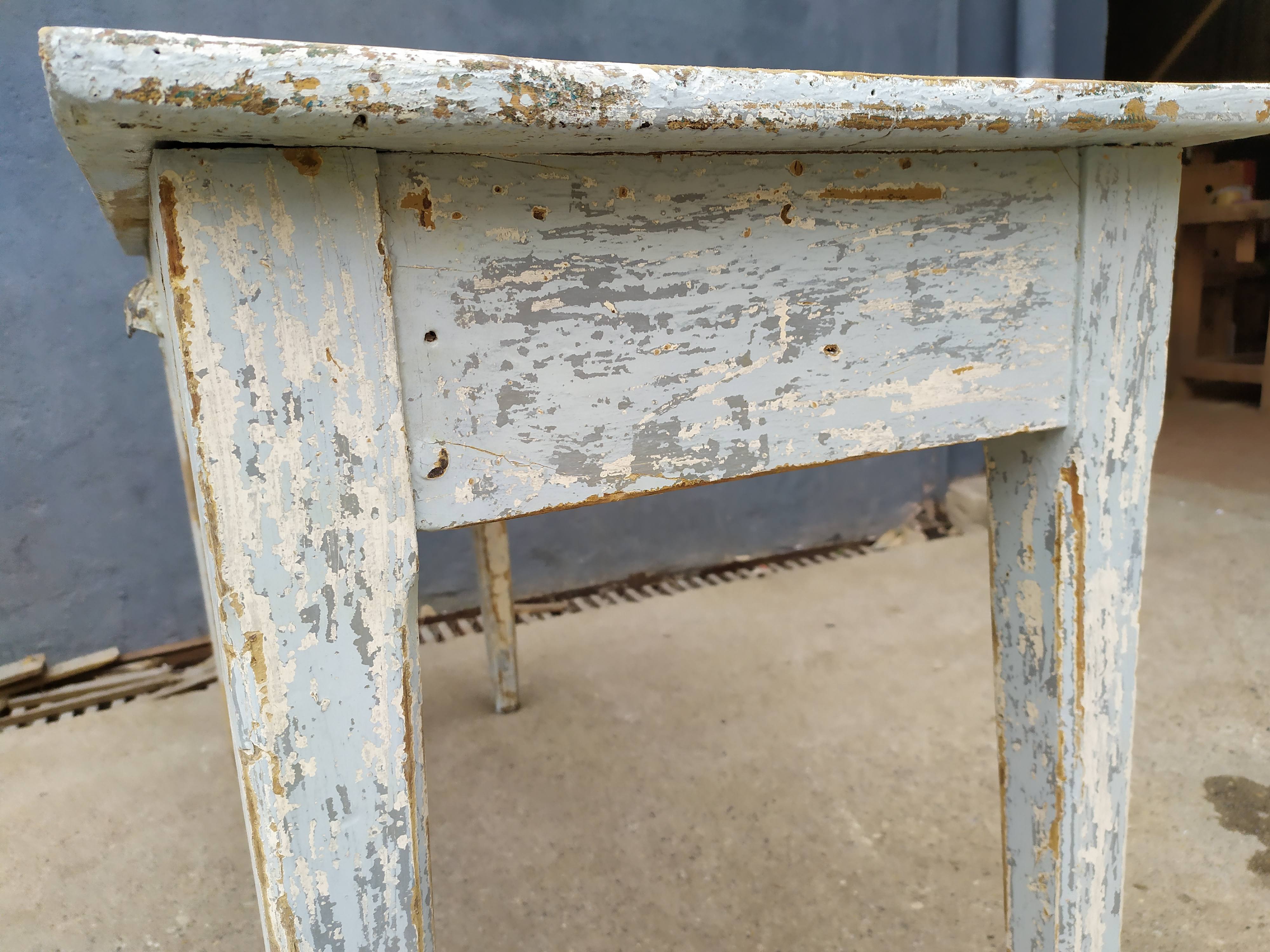 Rustic skated console table
