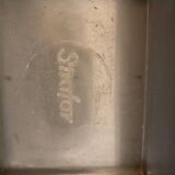 Blue and grey Strafor desk