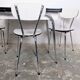 Ensemble de 4 chaises en formica