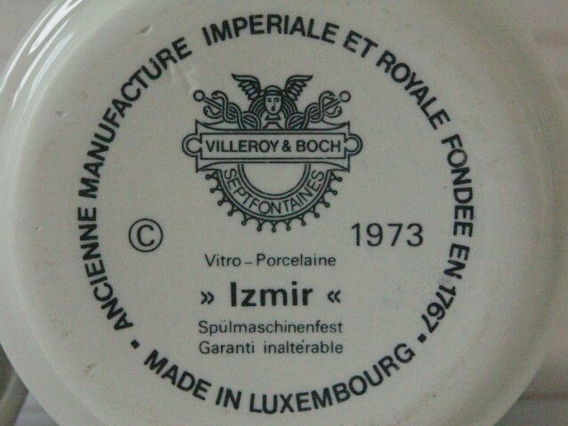 Coffee maker Izmir Villeroy - Boch vitro porcelain 1973