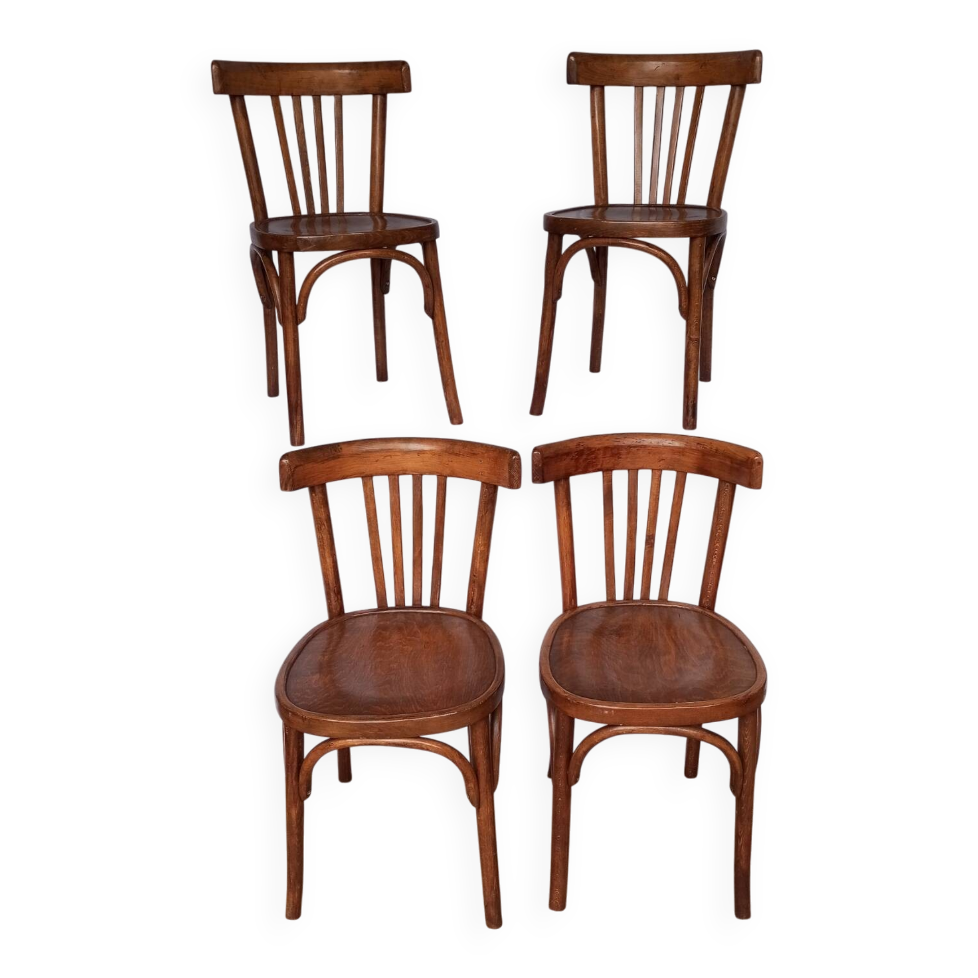 Antique bistro chairs