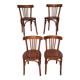 Antique bistro chairs