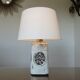 Ceramic lamp by Albert Thiry 60s signed
