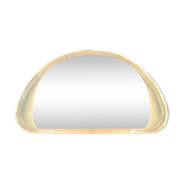 Miroir Hillebrand rétro éclairé vintage 1970 Allemagne