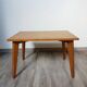 Table basse pieds compas bois