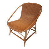 Rattan armchair