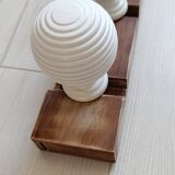 Coat rack with 5 hooks