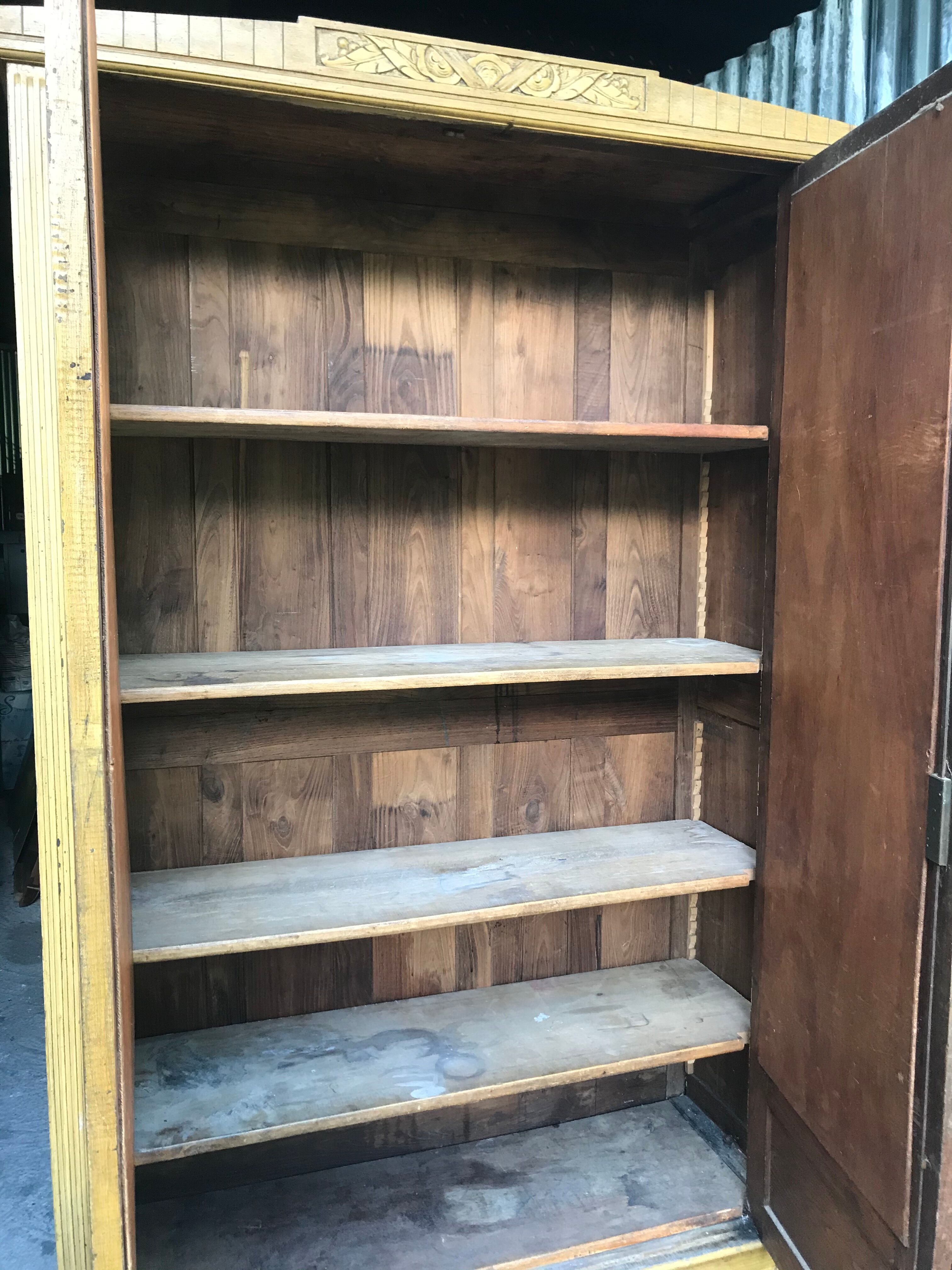 Old Art Deco style wardrobe