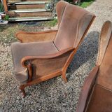 Set of 2 english canne chairs