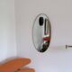 Oval Rockabilly Mirror, 1960s