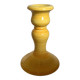 Sun yellow candle holder