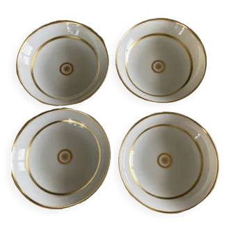 Lot plates caps bernardaud model sparta