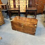 Campaign camphor trunk chest