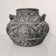 Terracotta vase with decoration astrological signs