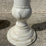 Luminous marble column