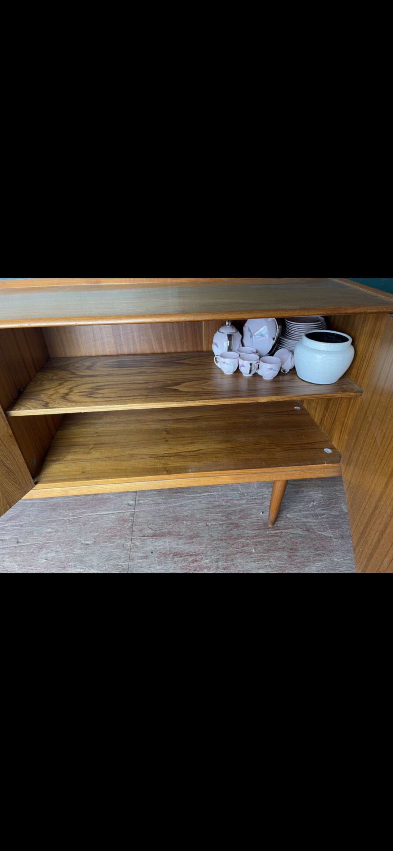 Scandinavian teak enfilade 1960