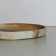 Vide-poche ou centre de table beige