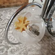 Italian design chandelier from the 1970s.