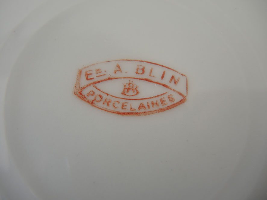 Limoges porcelain tableware set