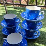 Set of 6 TG Green English Tea Cups