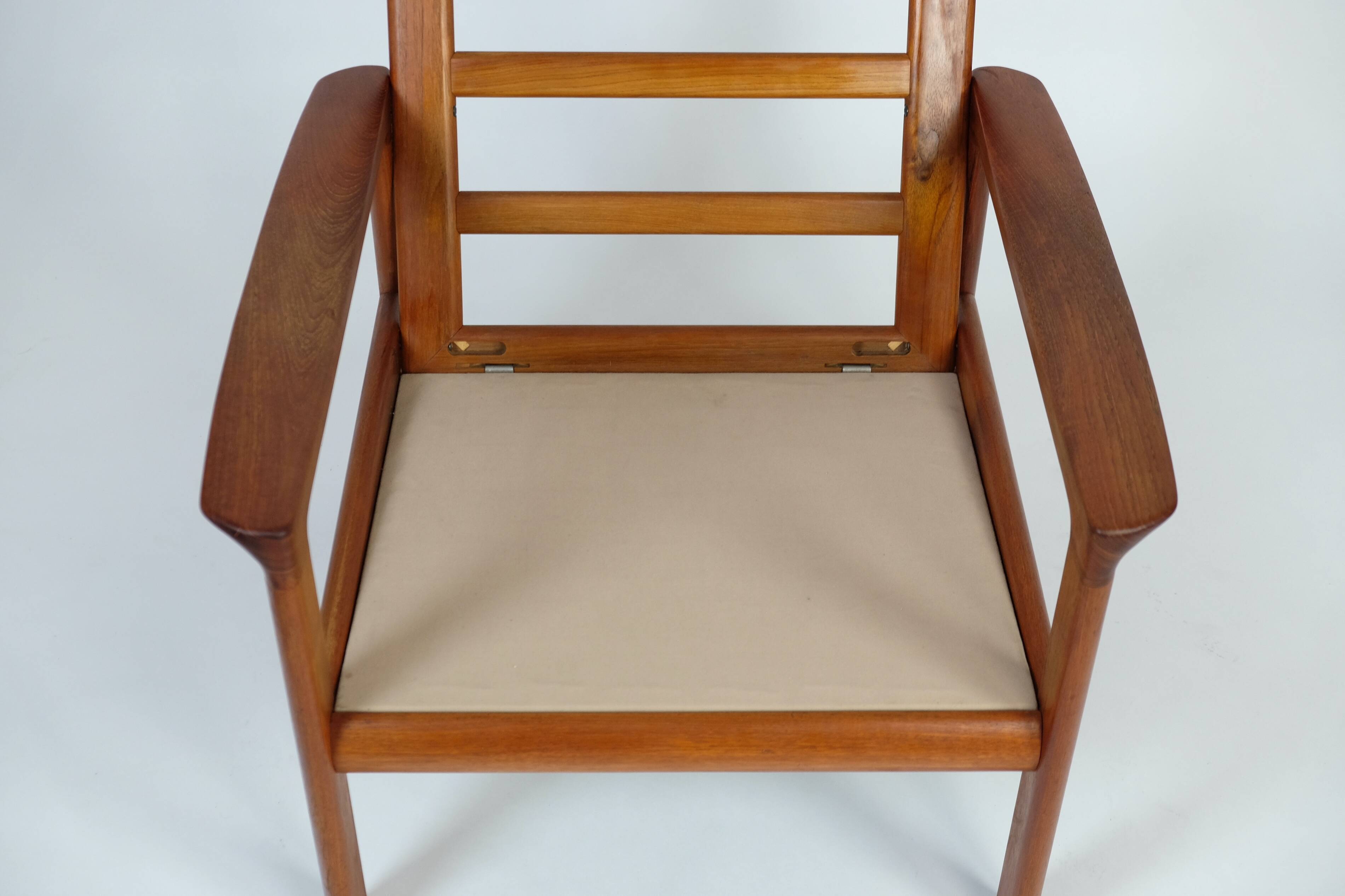 Danish Teak Armchair Mod. Borneo by Sven Ellekaer for Komfort, 1960s