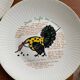 Series of 6 raymond oliver plates
