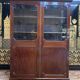 Bibliothèque - Vitrine anglaise en acajou
