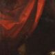 Ancient painting The Birth of the Virgin Mary, copy after S. Vouet '600