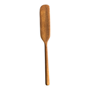 Small spatula, teak spreading knife, Indonesian monoxyle L18 l2.