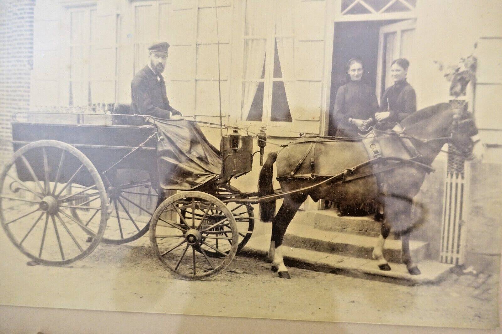 old photo beer delivery man, Belgium, North popular art