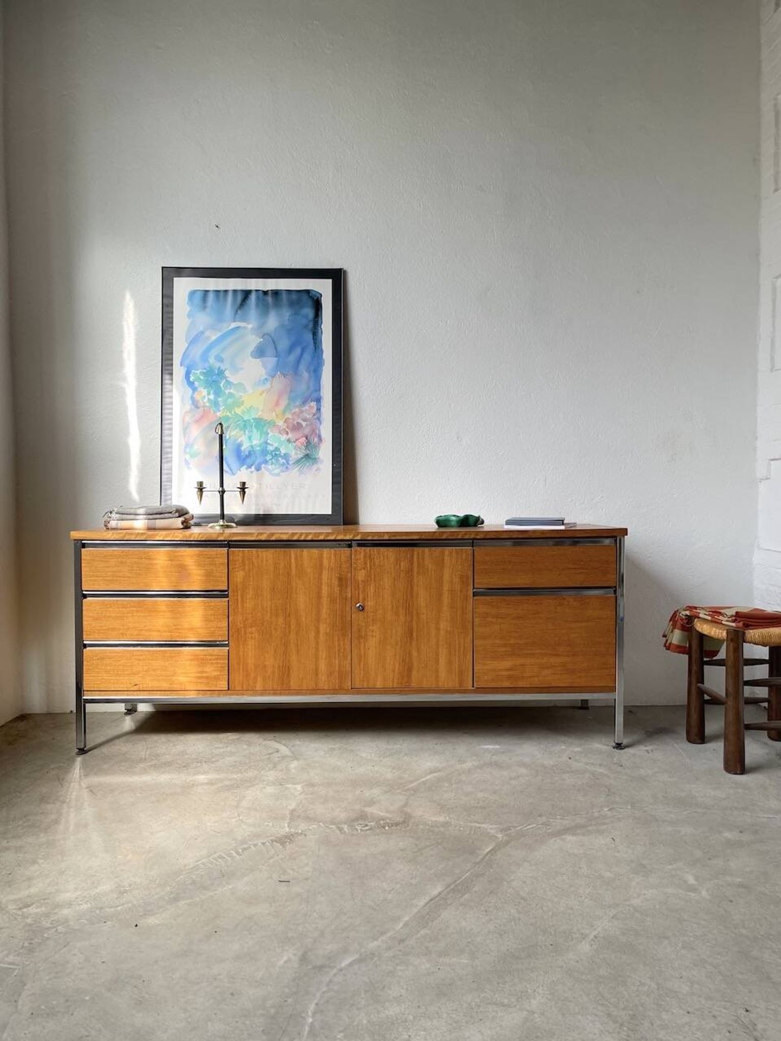 1960s modernist enfilade