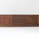 Vintage Brutalist Sideboard solid wood , Spain 1970s
