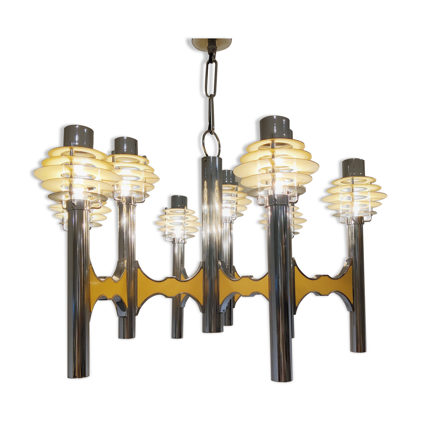 Home Sciolari space age chandelier, 1970s