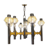 Lustre space age de la Maison Sciolari, années 1970