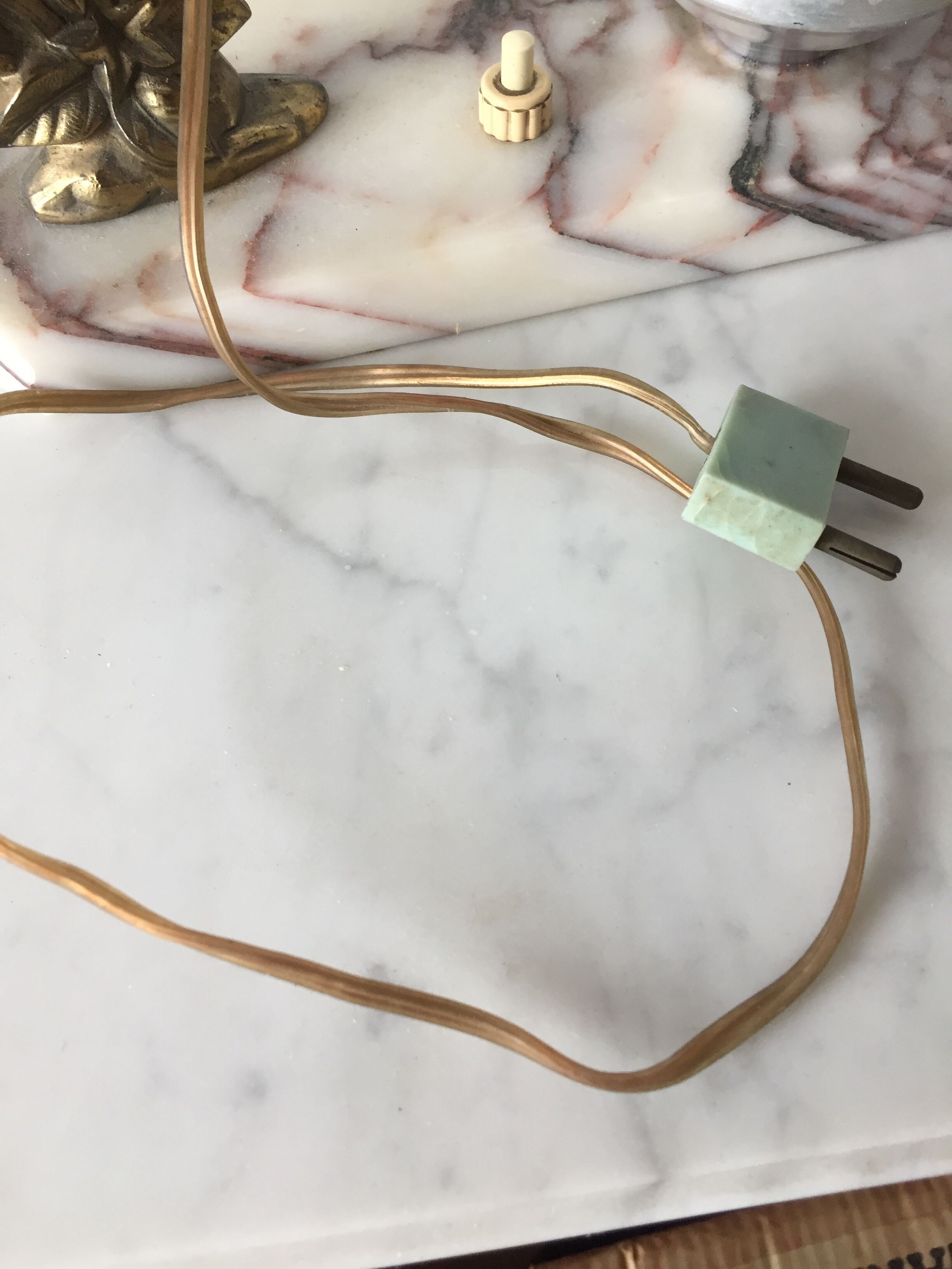 Vintage art deco-style lamp