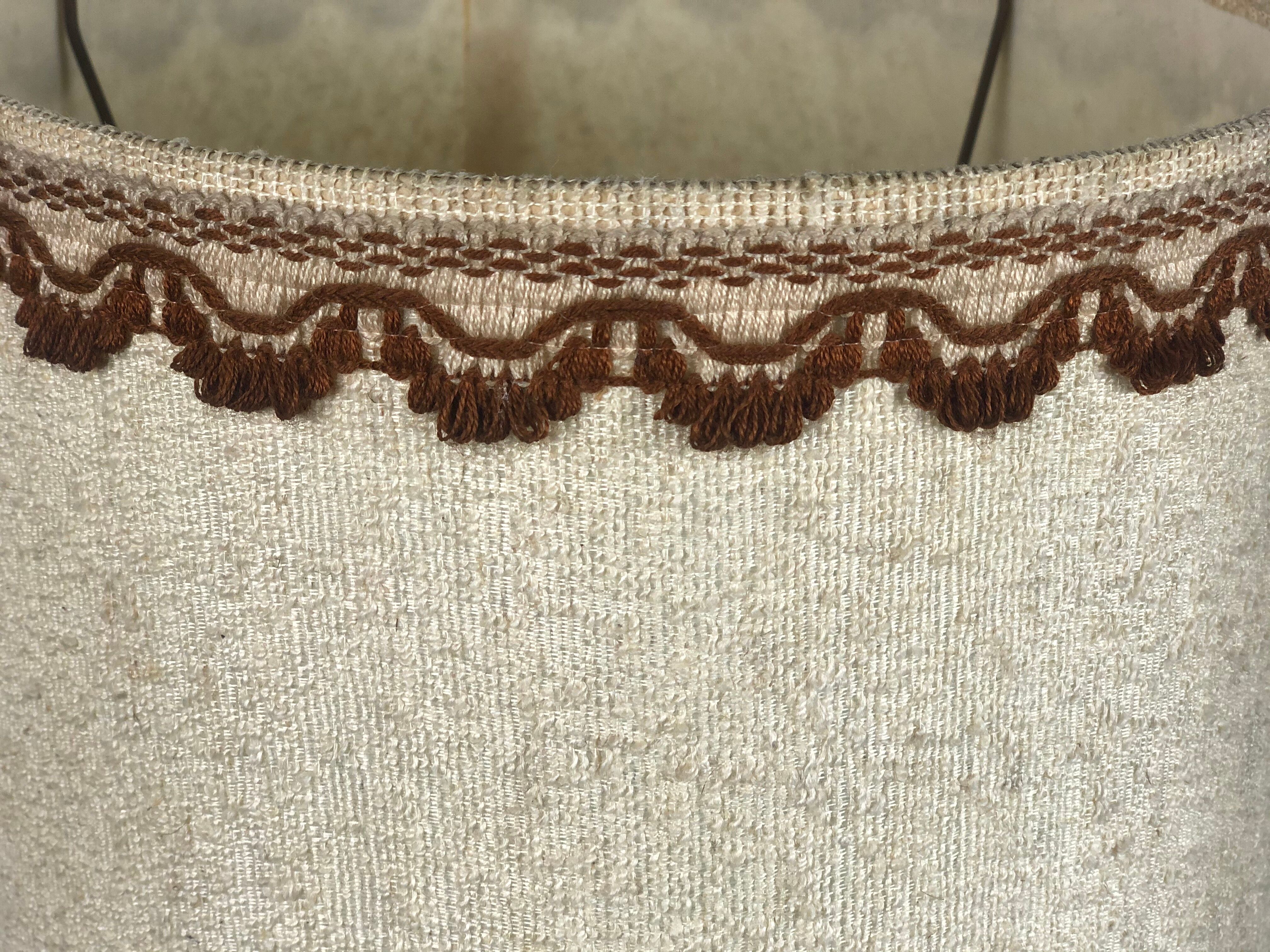 Vintage sandstone lamp Ht 60 cm 1970s