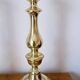 Pair of brass candlesticks