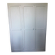 Antique Parisian 3-door wardrobe
