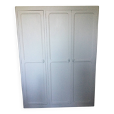 Antique Parisian 3-door wardrobe