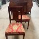 Set of three antique chairs in perfect condition.