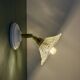 Vintage glass cut lampshade - tableware collection